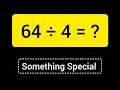 64 Divided by 4 64 4 Long Division with One digit Divisor Quotient Remainder Dividend etc