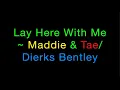 Lay Here With Me Maddie Bentley