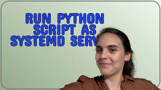 Raspberrypi Run python script as systemd service