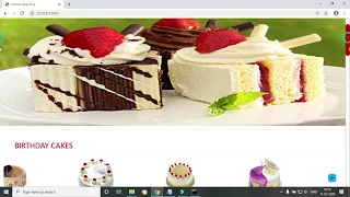 Online Cake Shop Project Python Django Project E-Commerce Project