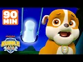 Rubble Finds a Spooky Ghost on Halloween w PAW Patrol 90 Minute Compilation Rubble Crew
