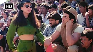 तुम जो भी हो खुदा की कसम लाजवाब हो | Sunny Deol, Karisma Kapoor | Ajay Movie | Best Scenes | HD