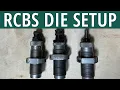 9mm Reloading Die Set Up RCBS For Beginners