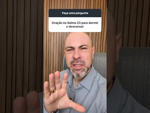 Oração no Salmo 23 para dormir e descansar