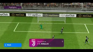 Christiano Ronaldo CF 101 Goals and skills in PES2020 Solo 10 goals in event match