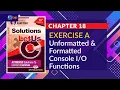Let us C Solutions C Programming How to identify error in console input output function in C