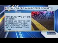 Teen dies in Potter County car crash