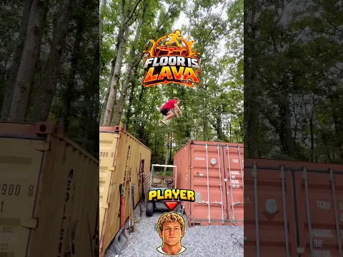 The FLOOR Is LAVA In Real Life