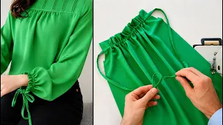 The Easiest Way to Sew Beautiful Puff Sleeves | Beginners