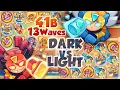 Download Lagu The Battle of the INQUISITORs!!! DARK vs LIGHT - 13 Waves - Rush Royale