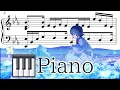Download Lagu 【Piano】ナナツカゼ - アリア（Nanatsukaze - Aria）【ピアノ】