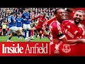 Download Lagu Binnen Anfield: BESTE uitzicht op de overwinning in de Merseyside Derby! Liverpool 2-1 Everton | ...