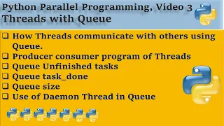 Learn Python Parallel programming Queue with Threads 7