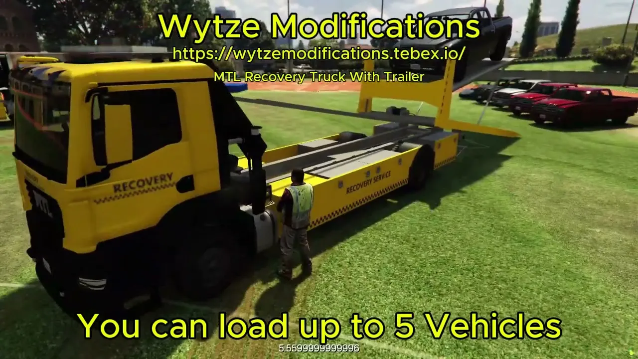 MTL Recovery Truck With Trailer [SmartVehicle]