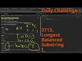 Leetcode Daily Challenge 3713 Longest Balanced Substring I