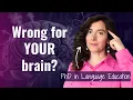 Why your unique adult brain struggles with comprehensible input a neurocognitive explanation