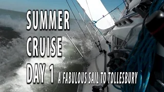 A GREAT SAIL from the Medway to Tollesbury in Sea Horse our Hanse 291