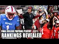 FINAL College Football Playoff Rankings REVEALED ESPN College Football