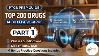 Pass the 2026 PTCB Exam Top 200 Drugs Flashcards 70 Real Practice Questions