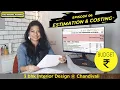 Ep 6 - Interior Design Estimation and Costing Budget Template Excel 3bhk at Chandivili