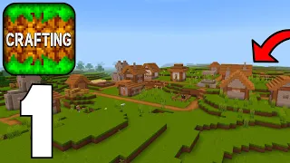 crafting and building survival gameplay part 1 village 