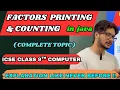 Java program to print factors of a number How to find factors of a number Count factors of a number