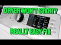 Fix a GE Dryer That Won t Start Or Run Shows Numbers 0 1 2 Personality Reset GE GTD72EBSNWS