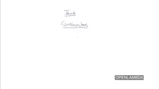 java constructor and it s execution - Session 5