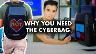 DIVOOM Cyberbag Review - This Backpack Lets You Send Secret Messages