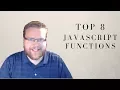 Top Eight JavaScript Objects And Array Functions You Should Know