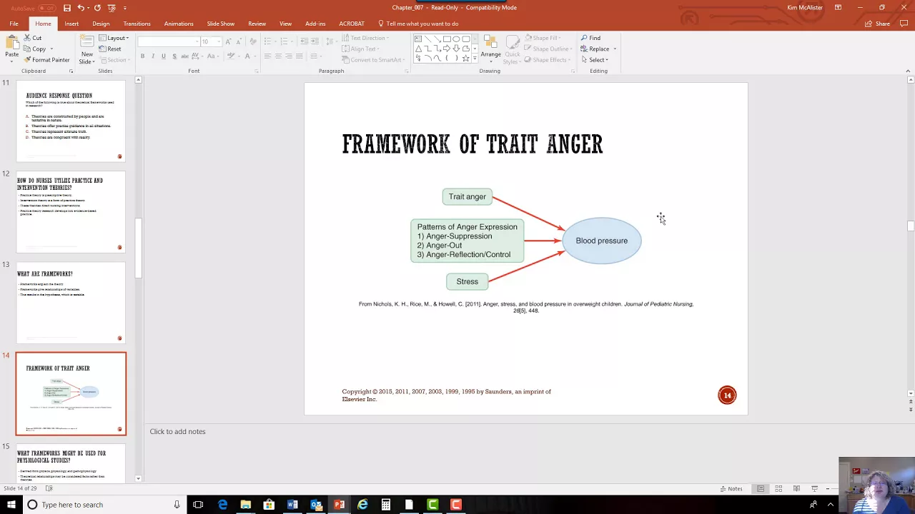 Theories and Frameworks