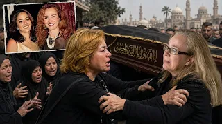 إلهام شاهين تفضح ياسمين ابنة نجلاء فتحي في جنازتها ونجلاء تصرخ حرام عليكي يا مفترية دي بين يدي الله دندنها