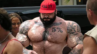 time to show yourself epic people reaction to bodybuilders public reaction motivation