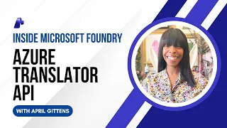 Azure Translator API Public in Foundry Tools