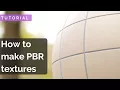 Make your own PBR textures for free Beginner tutorial CC0Textures