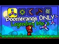 Can I Beat Terraria Legendary Mode BOOMERANGS ONLY For The Worthy