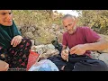 😱🎣 Nomadic Life by the River! Catching Two Giant Fish in the Mountains!