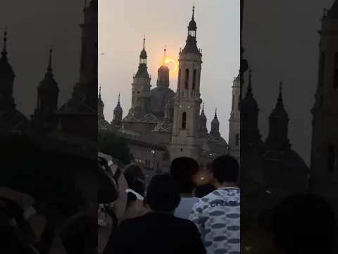 the PERFECT solar eclipse #solareclipse2026