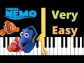FINDING NEMO THEME - VERY EASY Piano Tutorial