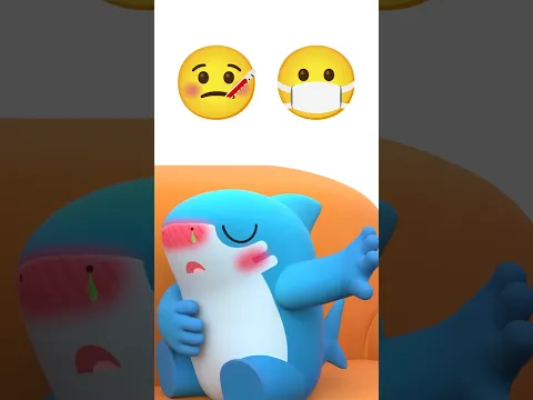 Baby Shark is Sick Help GrandMa! #Shorts #YouTubeKids #KidsSongs #NurseryRhymes