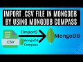 Avoid Mistakes Import csv Data into MongoDB Easily Importing csv into MongoDB Compass