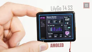 Download Best ESP32 board with AMOLED display - LilyGo T4 S3 MP3