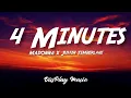 Download Lagu Justin Timberlake \u0026 Madonna - 4 Minutes (lyrics)