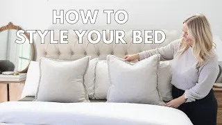 HOW TO STYLE A BED LIKE A DESIGNER How To Make Your Bed Like a Luxury Hotel Bedding Essentials