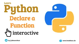 11 How to declare a new function - Python Tutorial for Beginners Interactive and Auto-graded