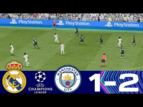 Video Thumbnail: 🔴LIVE : REAL MADRID vs MANCHESTER CITY - CHAMPIONS LEAGUE 2025/26 | VIDEO GAME FC25 SIMULATION