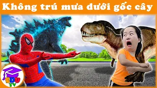 Khủng long bạo chúa vs Godzilla, Spiderman | Bài học không chơi ở nơi vắng vẻ - EduTV 53