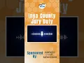ESN News June 12th 2026 Inyo County Jury Duty
