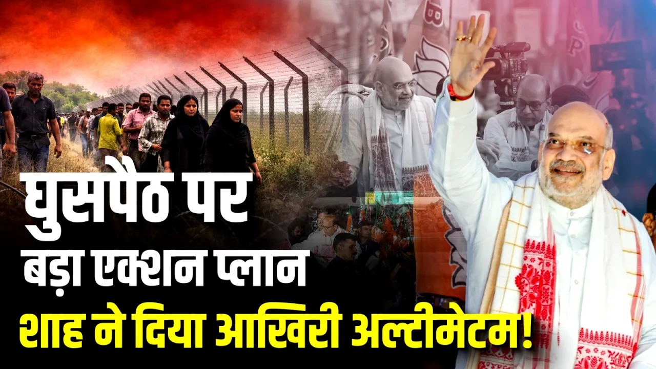 Bengal बॉर्डर सील करने का वादा, Amit Shah के इस बयान पर चढ़ा सियासी पारा!