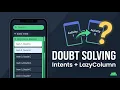 Android Doubt Solving Session Q A 1 Explicit Intents LazyColumn Search Filter Explained